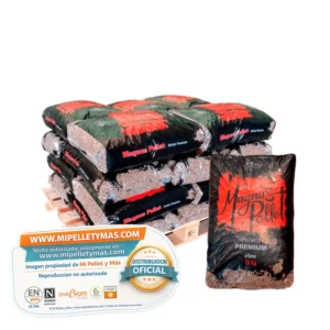 Magnus Pellet | Pellet Certificado ENplus A1 | Palet 20 Sacos