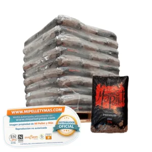 Magnus Pellet | Pellet Certificado ENplus A1 | Palet 70 Sacos