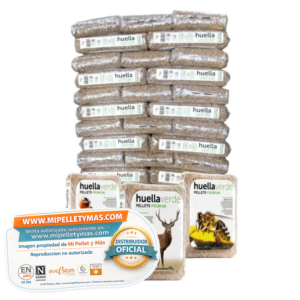 Huella Verde | Pellet Certificado ENplus A1 | Palet 77 Sacos