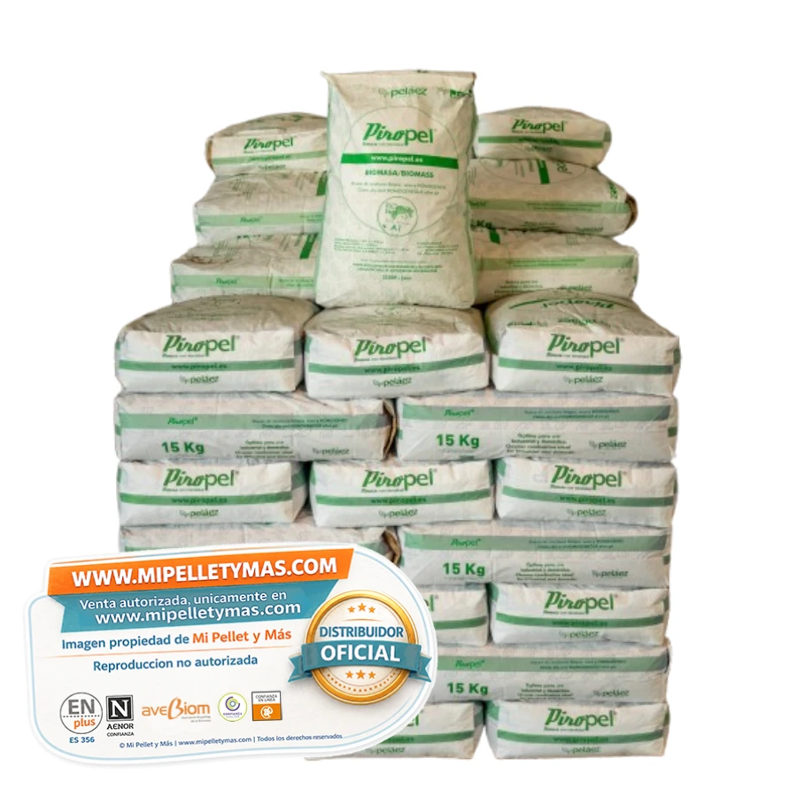 Piropel | Hueso de aceituna certificado | Palet 70 sacos - Imagen 2