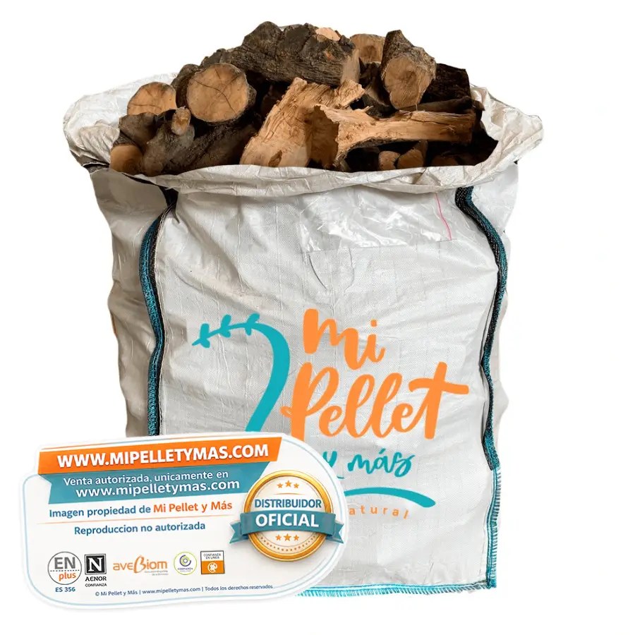 Leña de Olivo | Saca de 600 Kg (aprox.)