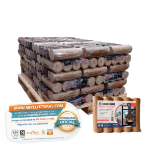 Burbriq | Briqueta de Madera | 52 paquetes x 5 uds