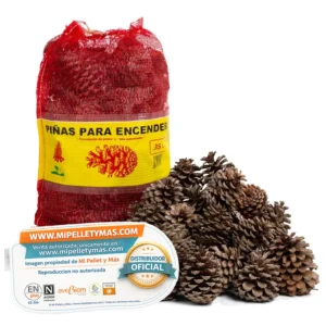 Piñas para encendido | saco 35 litros
